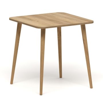 Kare Mutfak Masası 70x70cm Meşe
