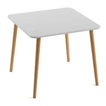 Kare Mutfak Masası 90x90cm Beyaz