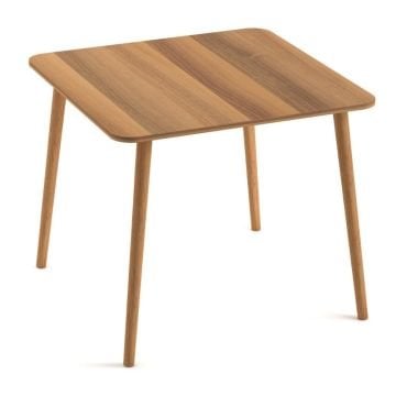 Kare Mutfak Masası 90x90cm Ceviz