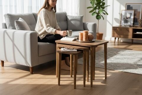 Letto Zigon Sehpa Ceviz