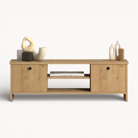 Cube Tv Ünitesi 120cm Meşe