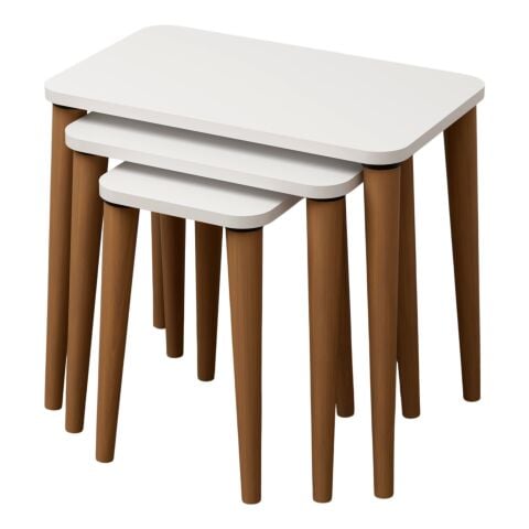 Letto Zigon Sehpa Beyaz