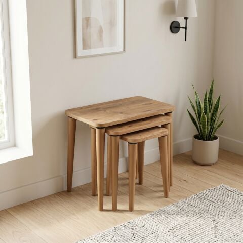 Letto Zigon Sehpa Meşe