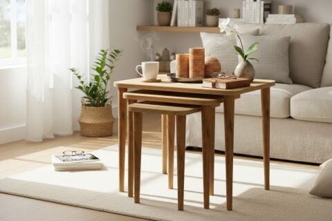 Letto Zigon Sehpa Meşe