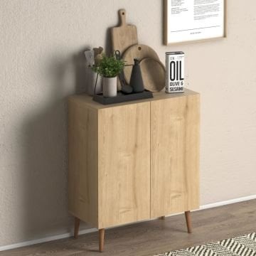 Luce Çok Amaçlı Mutfak Dolabı Meşe