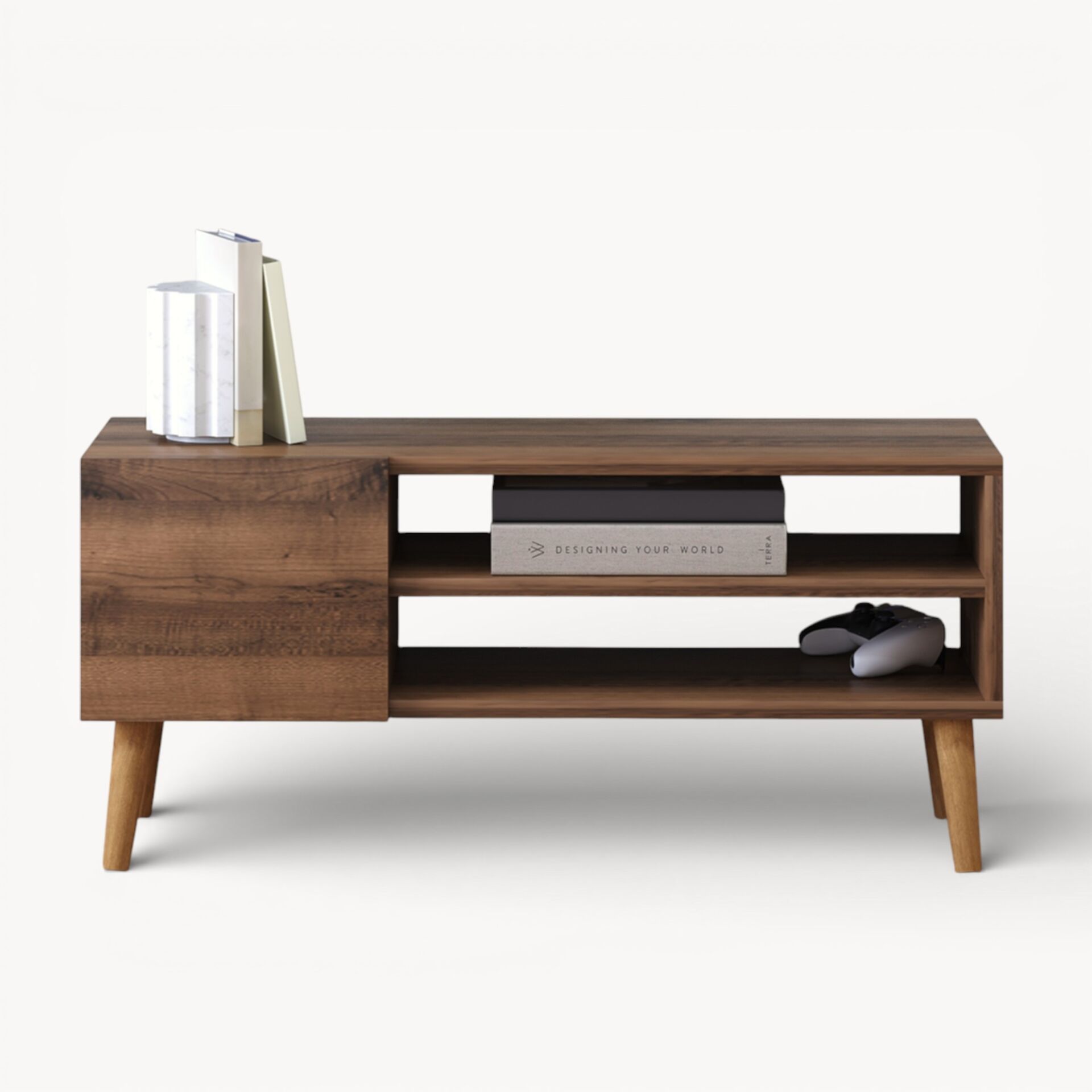 Porto Tv Sehpası 90cm Ceviz