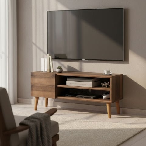 Porto Tv Sehpası 90cm Ceviz