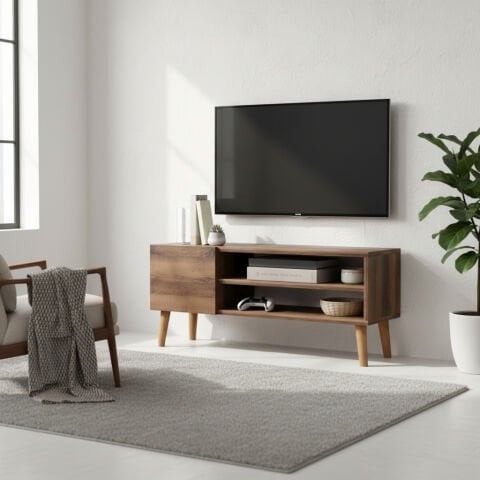 Porto Tv Sehpası 90cm Ceviz