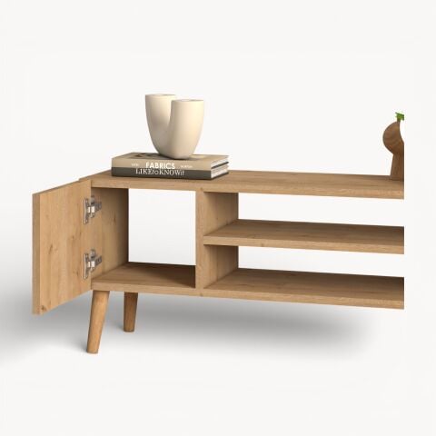 Porto Tv Sehpası 90cm Meşe