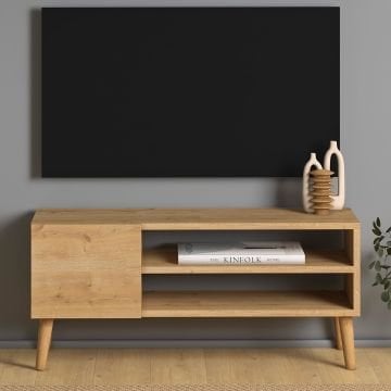 Porto Tv Sehpası 90cm Meşe