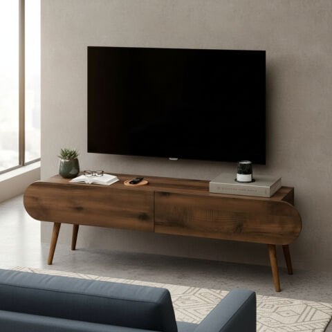 Lotus Tv Ünitesi 120cm Ceviz