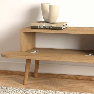 Lotus Tv Ünitesi 120cm Meşe