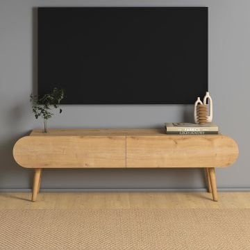 Lotus Tv Ünitesi 120cm Meşe
