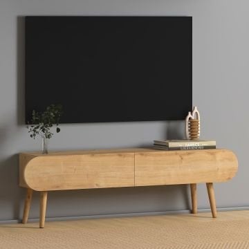 Lotus Tv Ünitesi 120cm Meşe