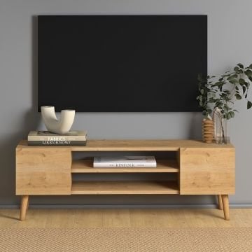 Etna Tv Ünitesi 120 cm Meşe