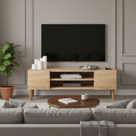 Etna Tv Ünitesi Meşe