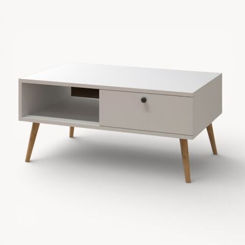 Napoli Orta Sehpa Beyaz