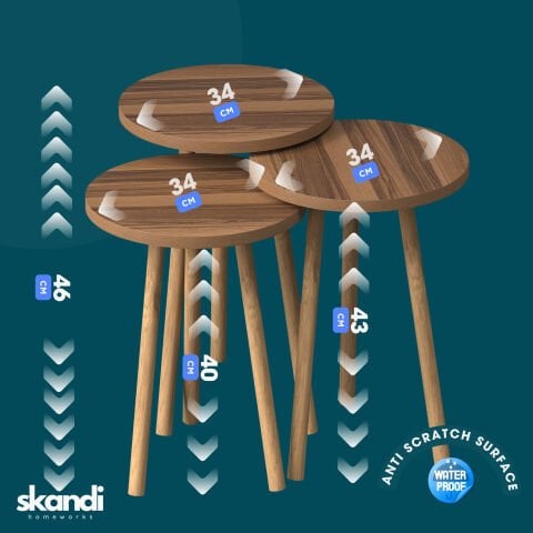 Roma Zigon Sehpa Ceviz