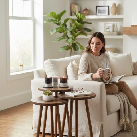 Roma Zigon Sehpa Ceviz