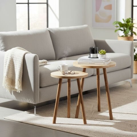 Roma Zigon Sehpa Meşe