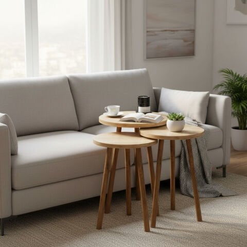 Roma Zigon Sehpa Meşe